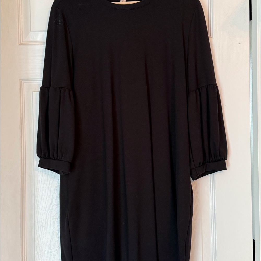 Black Knit Dress